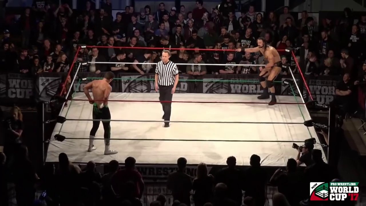 Drew Galloway Vs Cody Rhodes  ( WCPW Pro Wrestling 2017 )