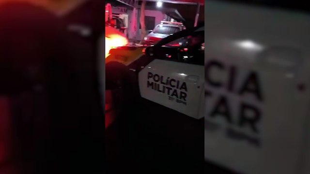Ambulância carregada com cigarros contrabandeados é apreendida pela PM e encaminhada à PF de Cascavel