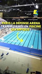 JO 2024: La transformation de la Paris La défense Arena en piscine olympique