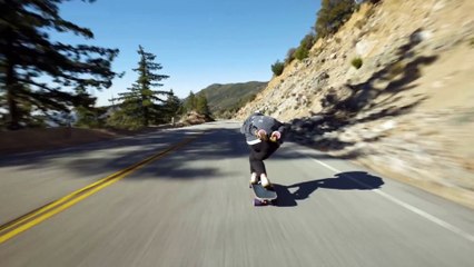 Longboarding Raw Run__Mountain Highway