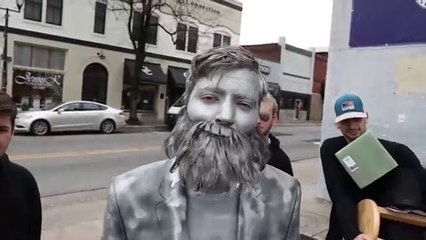 Standing Still For 24 Hours Straight - Statue Challenge!