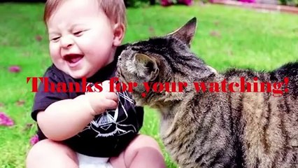 Cutest Babies Play With Dogs And Cats Compilation __ Cool Peachy