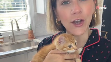 Elle trouve un chaton qui va bouleverser ses plans de vacances