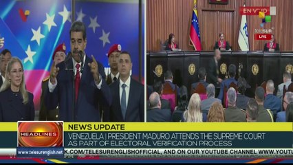Nicolás Maduro | "We are prepared to delived all documents & tally sheets"