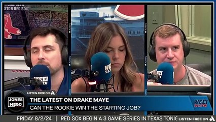 Can Drake Maye win the starting roll by Week 1?