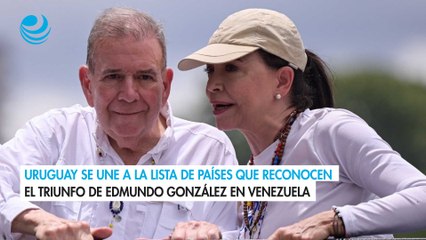 Uruguay se une a la lista de países que reconocen el triunfo de Edmundo González en Venezuela