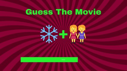 Guess the Movie 🎬