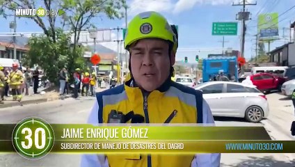 Autoridades entregan balance del choque múltiple que dejó heridos y dos muertos en Guayabal