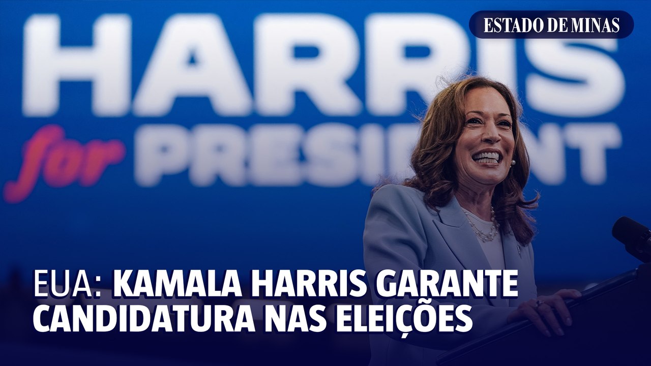 EUA: Kamala Harris garante candidatura nas eleições