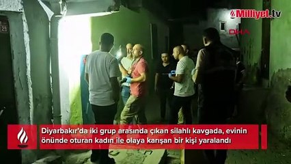 Diyarbakır'da iki grup arasında kavga: 2 yaralı