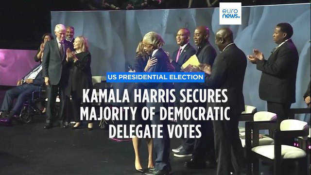 Kamala Harris secures enough votes to become democratic nominee