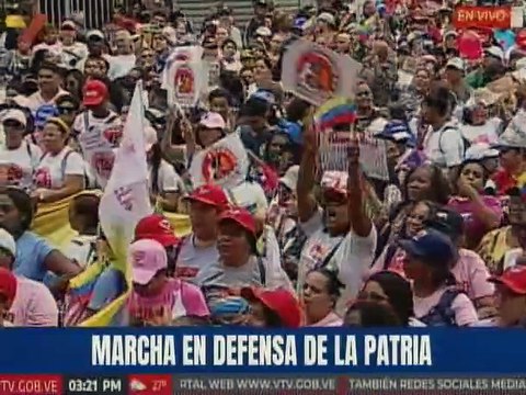 Movimiento de Mujeres Josefa Joaquina Sánchez se concentran por la paz y la democracia venezolana