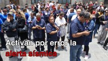 Por error, activan alerta sísmica en la CDMX y otras ciudades del país