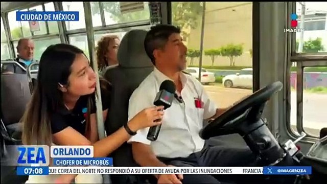 ¿Cómo es ser chofer de microbús en la Ciudad de México?