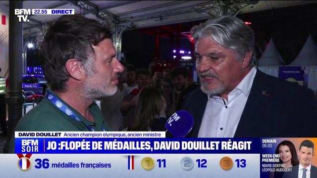 JO 2024: Le bilan français au global est exceptionnel , se réjouit David Douillet