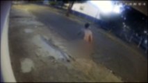 Do jeito que veio ao mundo: homem corre sem roupa no meio da rua