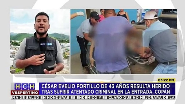 ¡Vivo de milagro! Pistoleros motorizados atentan contra hombre en La Entrada, Copán