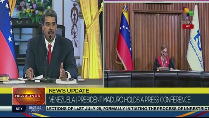 Pres. Maduro | "Why didn't Gonzalez Urrutia came to the call of the SCJ?"