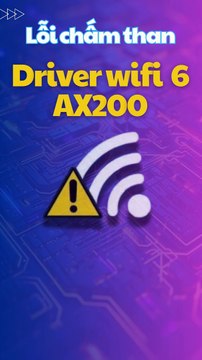 ️Sửa lỗi chấm than Driver Wifi 6 AX200 #sửalỗi #chấmthan #wifi #ax200 #wifi6 #lỗichấmthan #driver