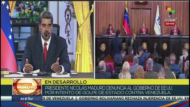 Pdte. Maduro aseguró que derrotarán intento de golpe de estado