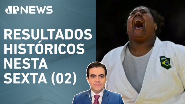 Paris 2024: Judoca Beatriz Souza ganha primeiro ouro do Brasil nas Olimpíadas