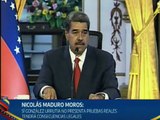 Presidente Nicolás Maduro: Yo lo que quiero es que se imponga la paz y la ley en Venezuela