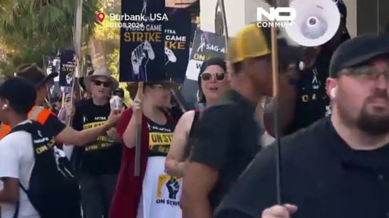 WATCH: Videospiel-Darsteller streiken gegen KI