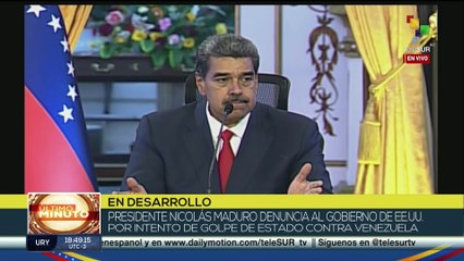 Presidente Nicolás Maduro denunció nuevos planes de violencia de la extrema derecha