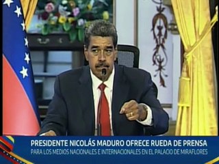 Presidente Nicolás Maduro: La extrema derecha siempre ha gritado fraude
