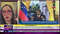 Presidente de Venezuela denunció conspiración de Washington contra el país