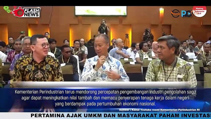 Pacu Ekonomi Rakyat, Indonesia Berpotensi Tumbuhkan Industri Olahan Sagu