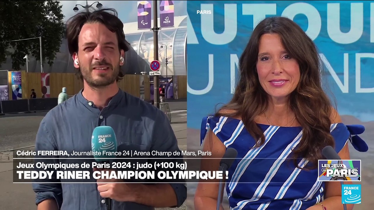 JO 2024 _ Belle journée pour le judo français_ avec Romane Dicko en bronze et Teddy Riner en or(1080P_HD)