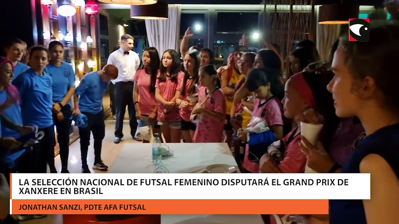 La Selección Nacional de Futsal Femenino disputará el Grand Prix de Xanxere en Brasil