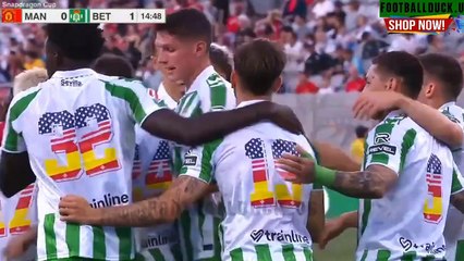 Manchester United vs Real Betis 3-2 Highlights _ All Goals _ Club Friendlies 2024 HD