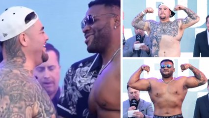 Andy Ruiz tiene su regreso triunfal y sube a la báscula para su duelo contra Jarell Miller