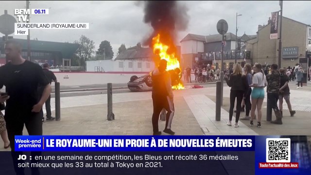 Le Royaume-Uni en proie à de nouvelles émeutes après l'attaque mortelle contre trois fillettes