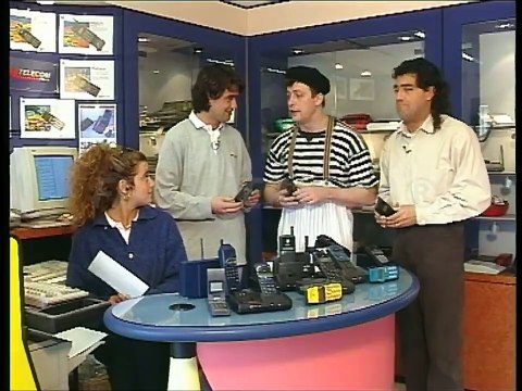 Sequenza spot Monica Telefonica Firenze. Con Gaetano Gennai e Graziano Salvadori. 1996