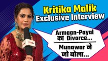 BB OTT 3's Kritika Malik Interview: Armaan की Wife ने Vishal Pandey, Payal के Divorce पर किया React