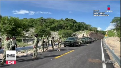 Fuerte dispositivo de seguridad en La Concordia, Chiapas, por visita de López Obrador