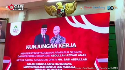 Sambangi Lain Madura, Menteri Anas: Kembangkan Sistem Pendidikan Islam Untuk Kemajuan Bangsa
