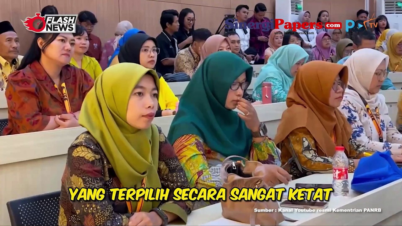 Sapa Peserta Bootcamp Anugerah ASN, Menteri PANRB Berpesan Untuk Jadi ASN yang Bangga Melayani Bangsa