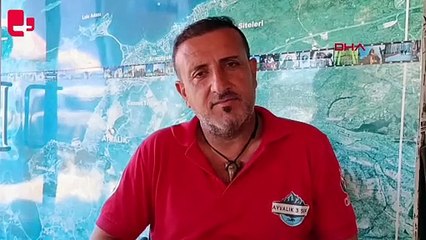 Ayvalık'ta 'mavi ıstakoz' görüntülendi