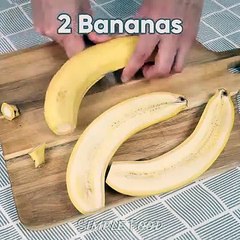 If you have 1 egg and 2 Bananas you must try this.