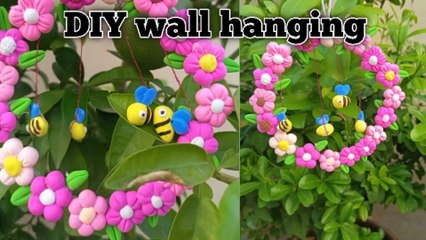 DIY Wall Hanging  | DIY simple homemade decor wall | Craft ideas | UMNartcraft