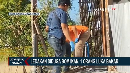 Bermula dari Penasaran, Warga Pamekasan Terluka Usai Lempar Barang Diduga Bom Ikan yang Meledak