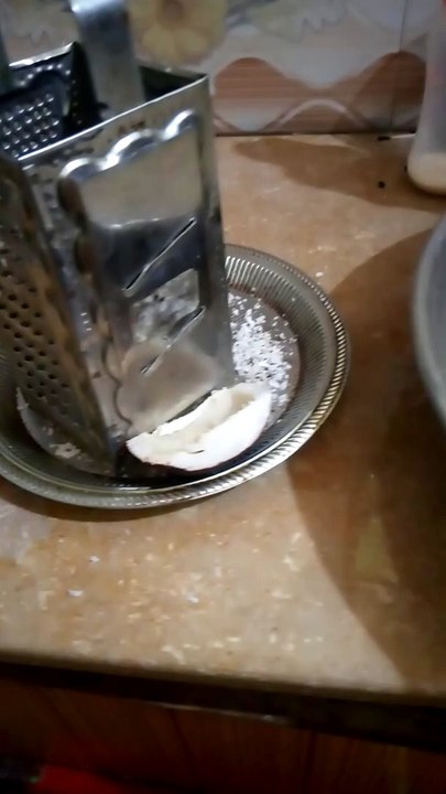 Rice in the water