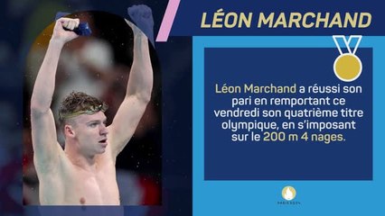 Paris 2024 - Marchand, de l'or, encore et encore