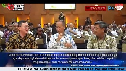 Indonesia Pacu Tumbuhkan Industri Olahan Sagu