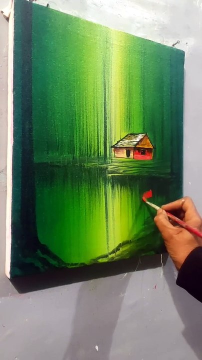 landscape acrylic nel 2024 Dipinti acrilici Tutorial pittura Dipinti