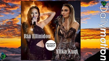 Yllka Kuqi, Ρία Ελληνίδου - Hajde Luj Qyqek & Υπερβολές (Teo-F Mashup)